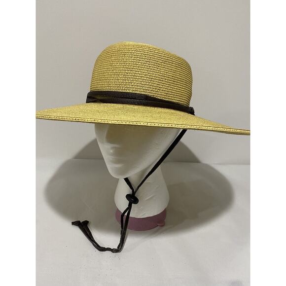 San Diego Hat Co Wide Brim Sunhat M Gardening Beach Pool adjustable Chin Strap - Picture 10 of 11